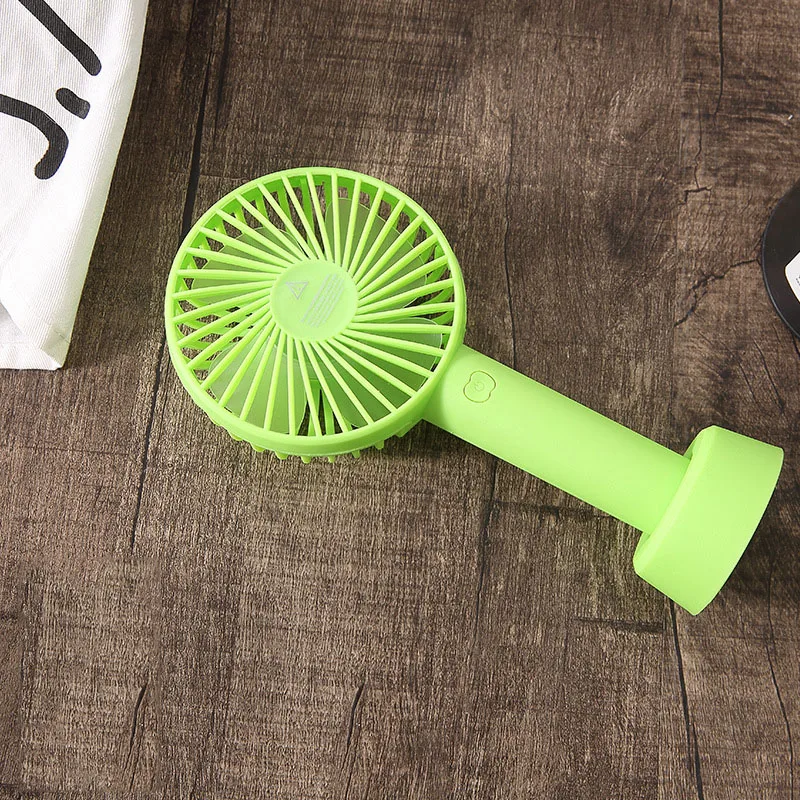 Mini Portable usb Fan Handheld rechargeable Travel led