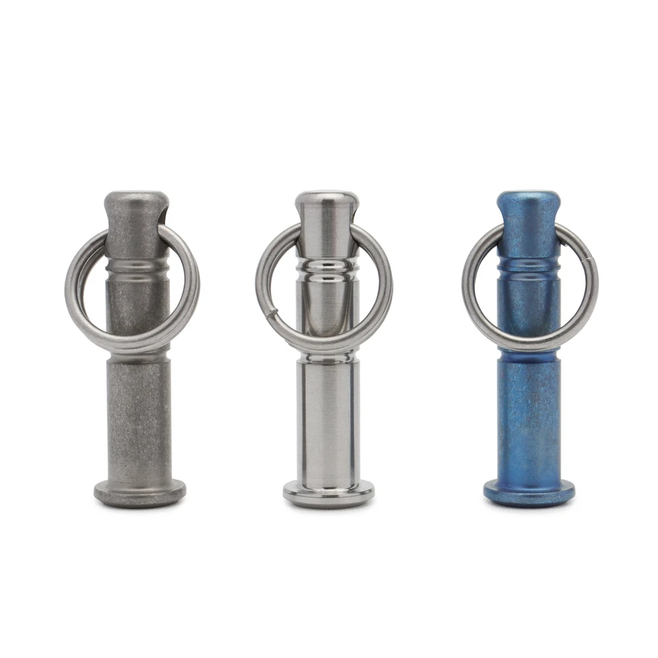 Ciondolo Per Cordino In Titanio TC4 A Forma Di Coltello, 14x10 Mm, Per Coltellino E Zaino, Accessorio Outdoor