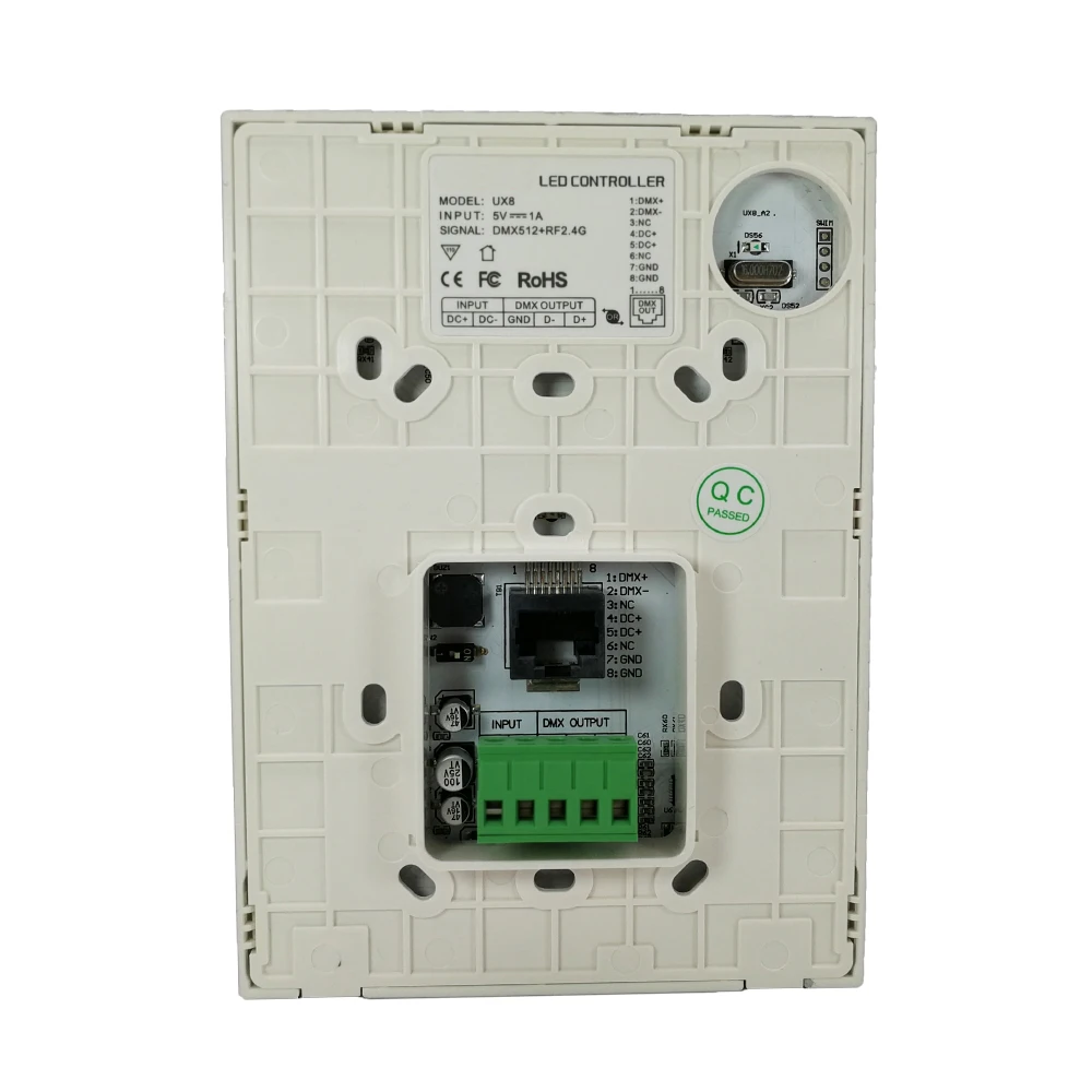 Новый светодиодный DMX512 мастер Управление Переменного тока 100V 240V Стекло Youch