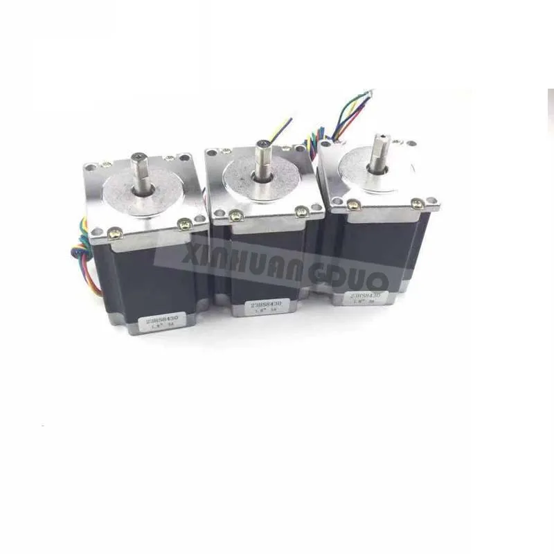 3 шт. Nema 23 CNC 57 шаговый двигатель 270 oz. in = 1.9NM один вал 3A 23HS8430 медицинская промышленная автоматизация