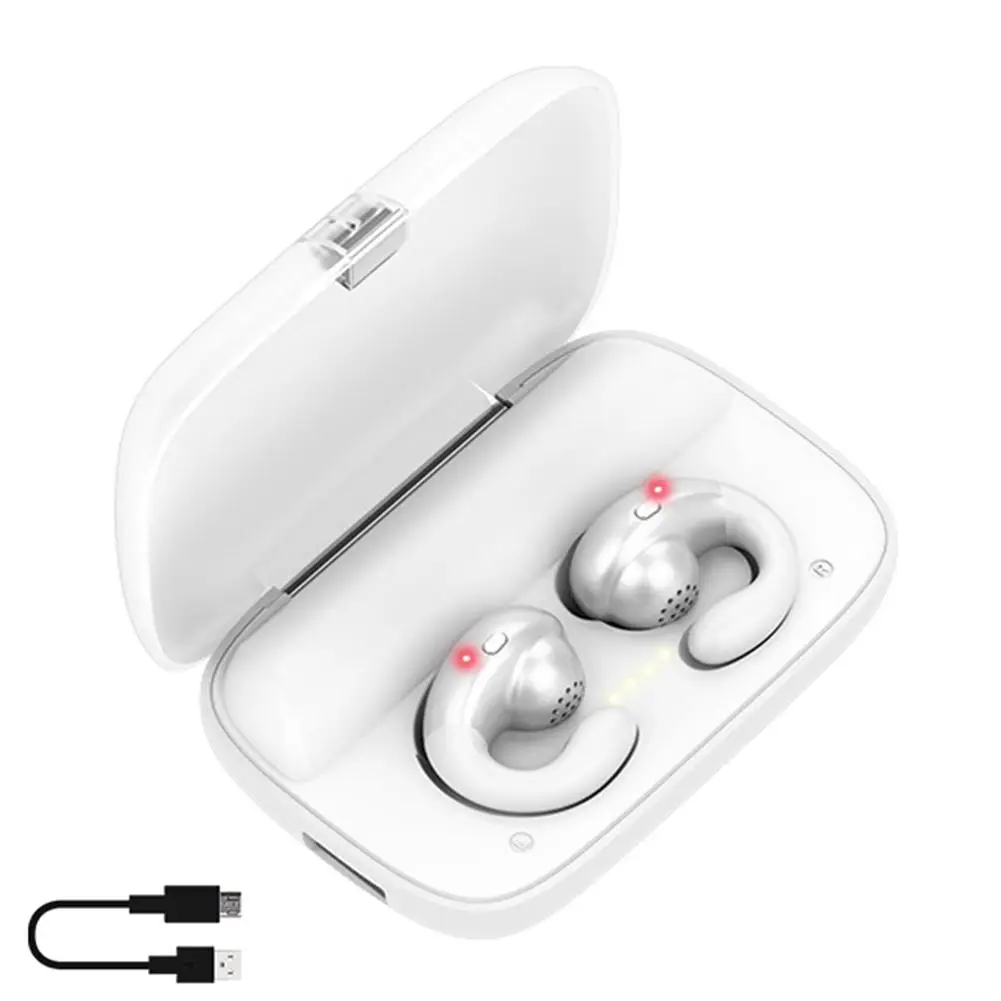 S19 TWS 5 0 беспроводная Bluetooth гарнитура F9 Висячие Наушники для костной проводимости
