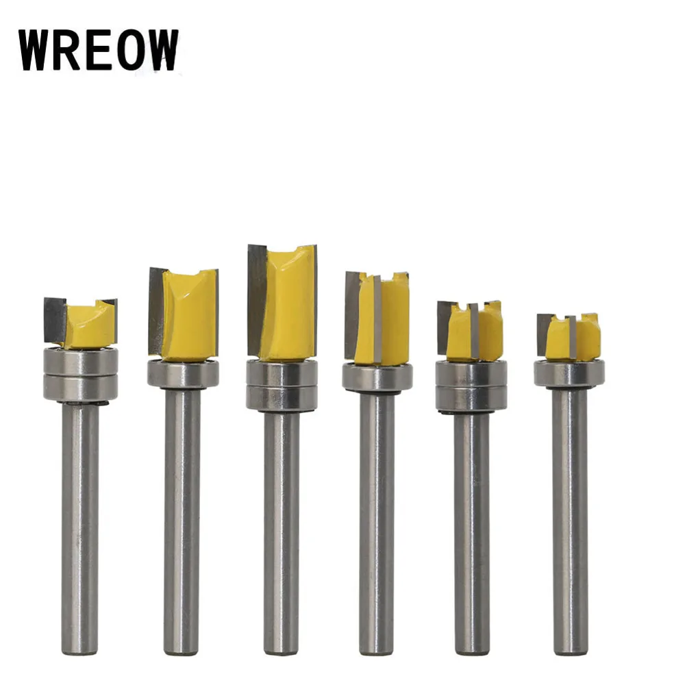 Фреза с круглым хвостовиком 6 мм твердосплавный инструмент для фрезерования 3