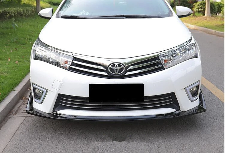 Для Toyota Corolla Body kit спойлер- для Corolla ABS задний спойлер передний бампер диффузор защитные бамперы