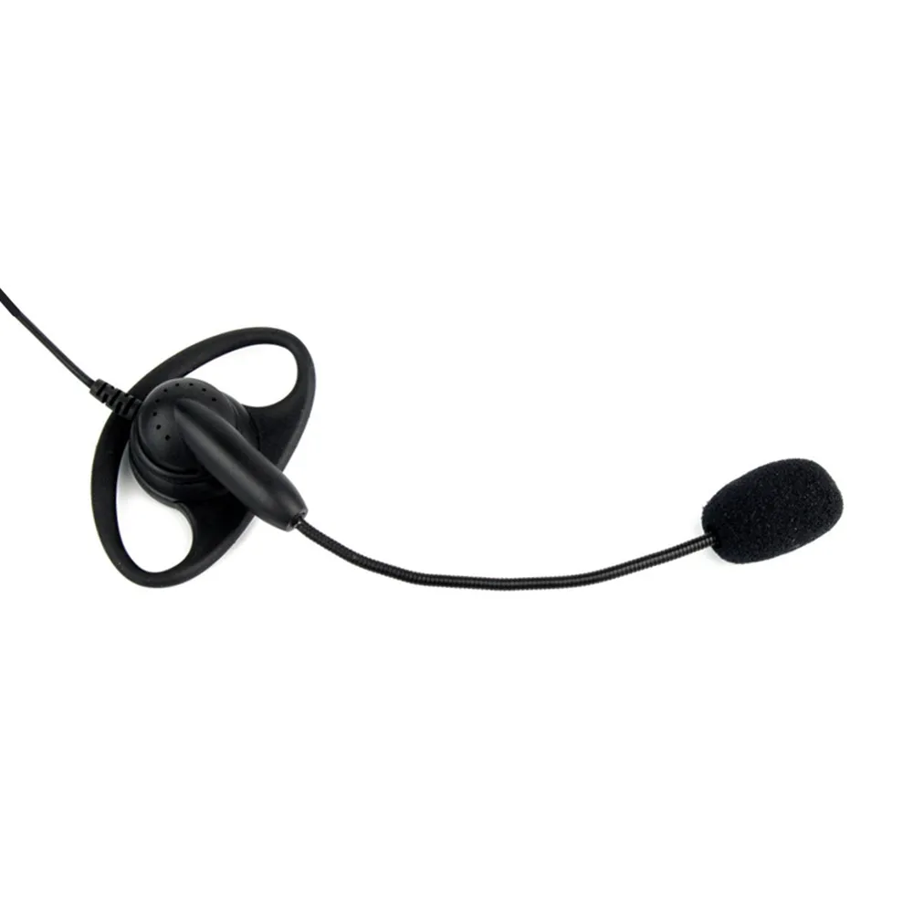 Walkie Talkie Headset Iron Clip D Type Mic Stick Tactical Headphone For Motorola Radio SL1M SL1K SL1600 SL300 SL7500 SL400 SL400