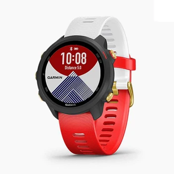 

For Garmin Forerunner 245M Strap Colorful Silicone Watch Band Sports Strap For Garmin Forerunner 245/645/Vivoactive3 Bracelet