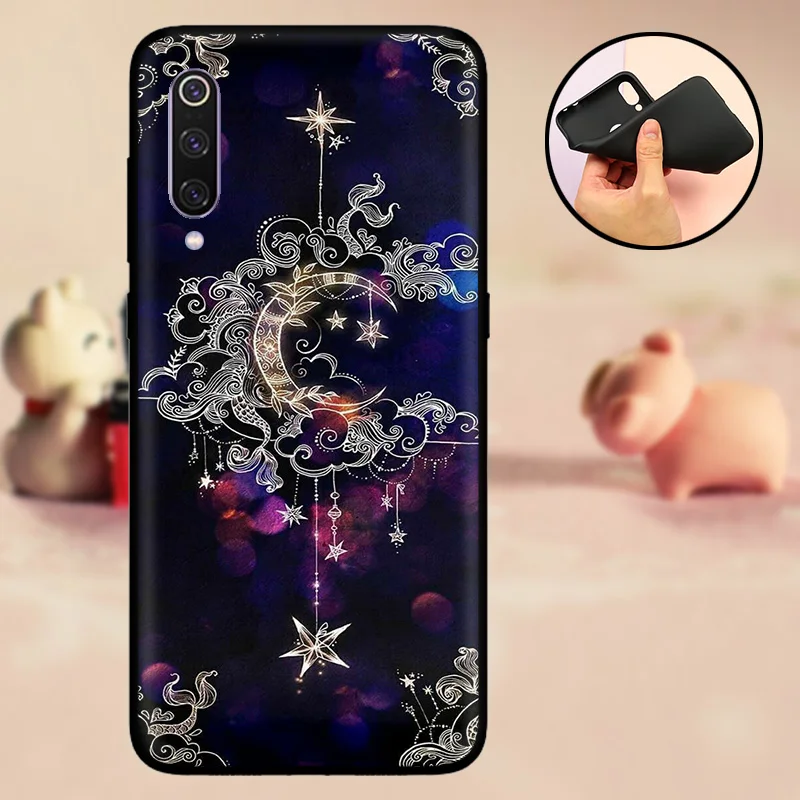 Силиконовый чехол mi 9 SE, задняя крышка для телефона mi 9, чехол s, мягкий чехол из ТПУ для Xiao mi 9 mi 9SE, Матовый Бампер для телефонов mi 8 Lite - Цвет: Z7ZMW