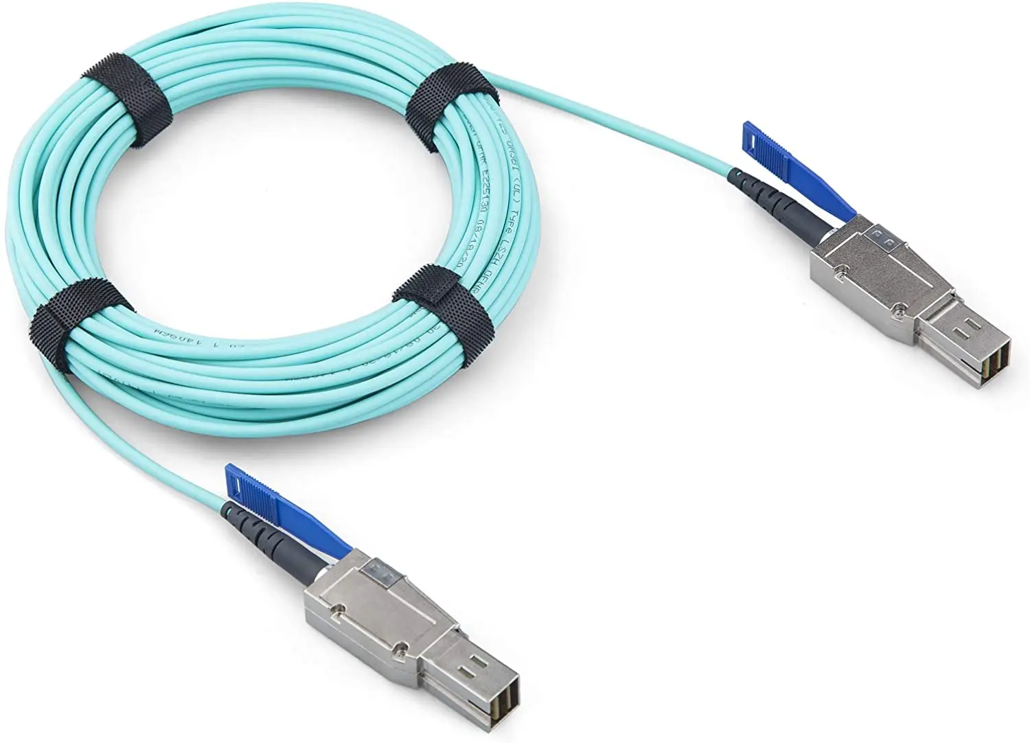 Mini SAS HD SFF-8644 to Mini SAS HD SFF-8644 AOC Fiber Optic Cable 5M/16.5FT