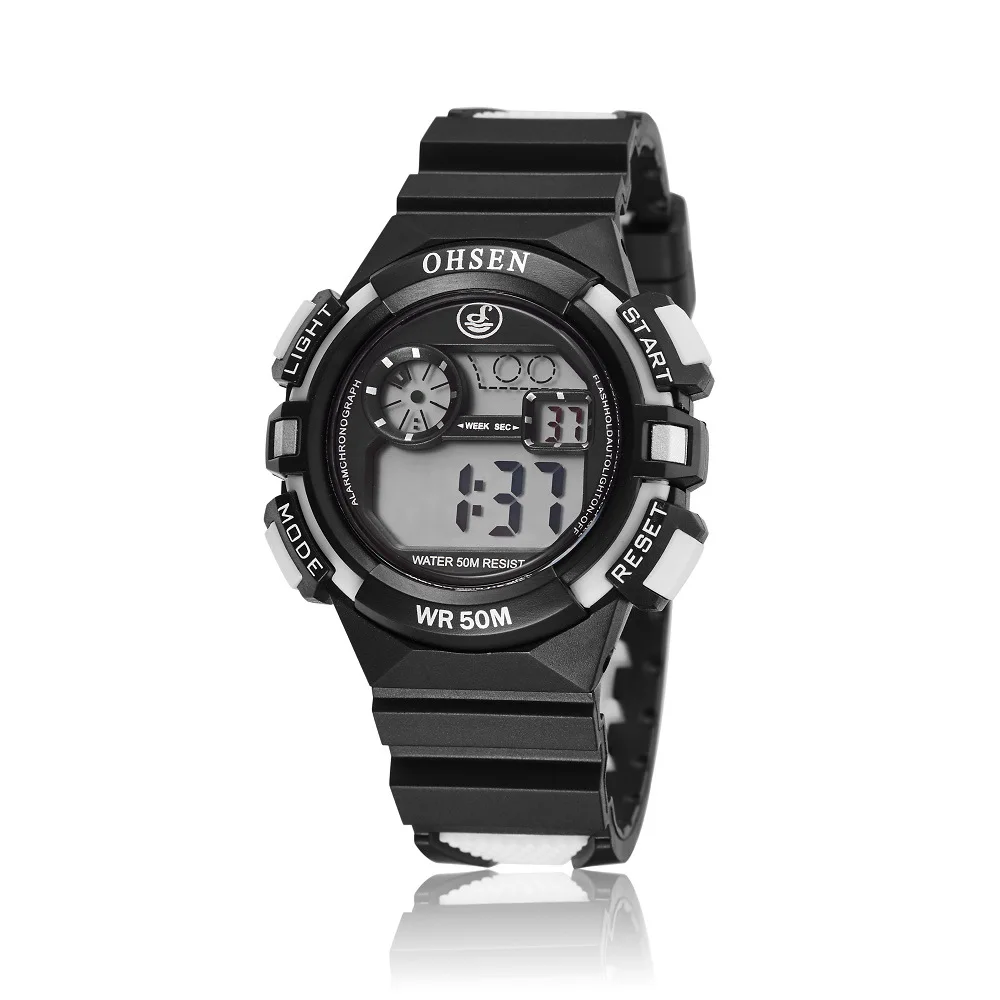 

Hot Selling Onsun Ohsenad1610 Multi-functional Dual Display Electronic Waterproof Outdoor LED Watch