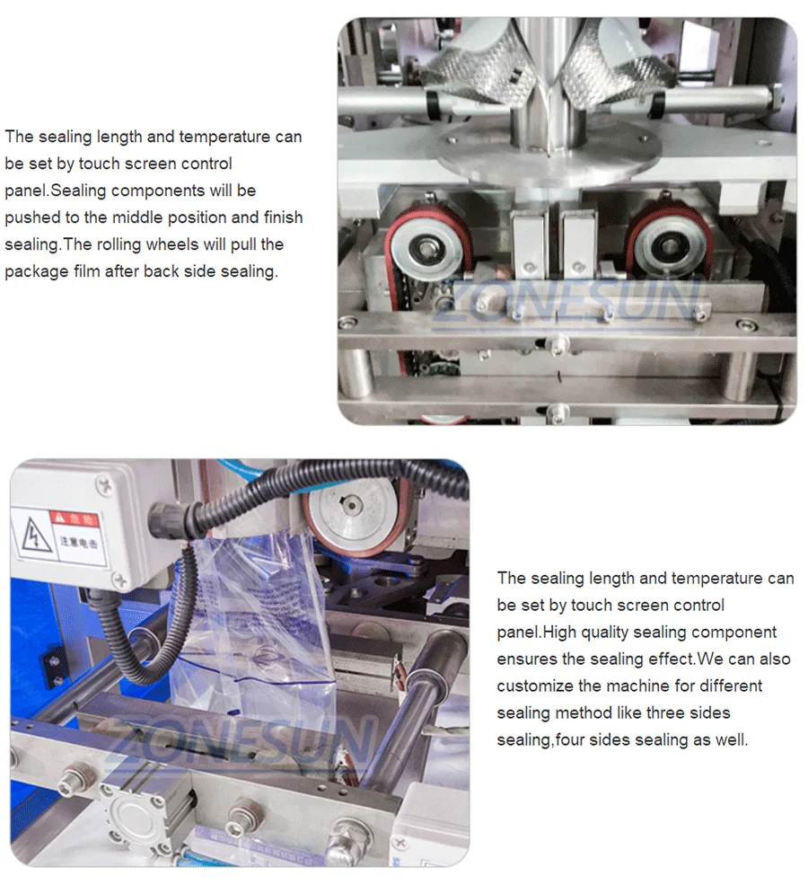 ZONESUN ZS-GFKL420 10 Heads Granule Weighing Filling And Sealing Machine