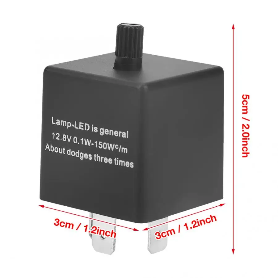 CF13 JL 02 3 контактное регулируемое светодиодное мигающее реле для сигнасветильник