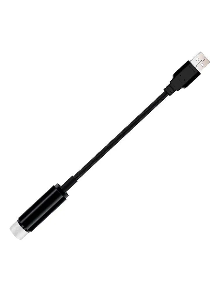 USB автомобильная атмосферная лампа интерьерный светильник-проектор Звездная лампа автомобильная звездная звезда USB атмосферная лампа
