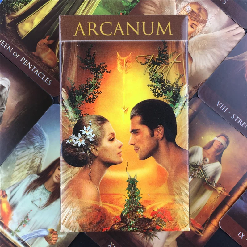 Высококачественные карточки для ТАРО Arcanum семейные праздничные семейной