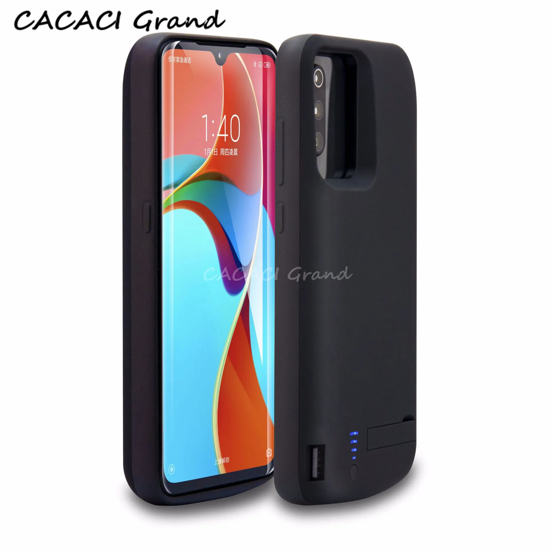 

5000mah for xiaomi mi 9 battery case External Backup Power Bank Pack charging Case For Xiaomi mi 9 mi9 Portable Battery Charger