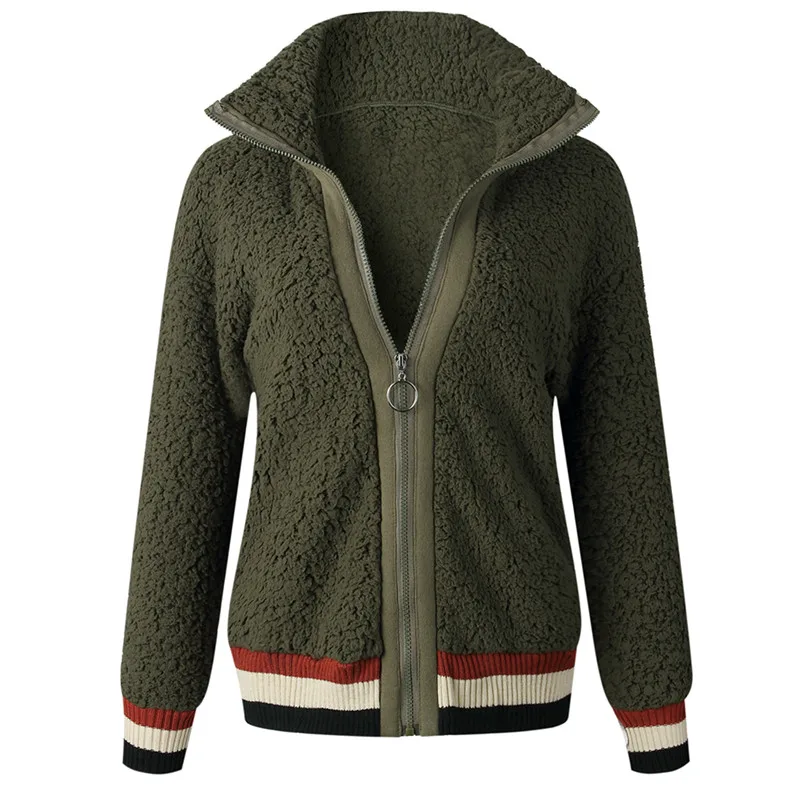 

Winter Coat Women 2020 Artificial Fur Coat Soft Plush Fleece Teddy Coat Abrigos Mujer Invierno Femme Veste   