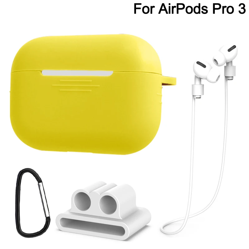 7 шт./компл. идеальный чехол для airpods 2 для airpods pro 3 Earpods чехол для IPad air стручки pro funda для airpod Чехол чехол Аксессуары