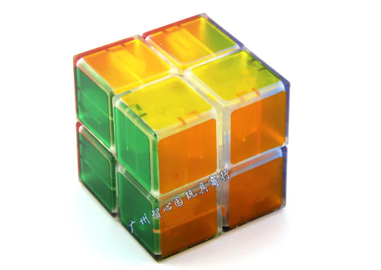 Синий второго заказа Magic Cube прозрачный LanLan прозрачный 2-заказ Профессия Игры второго заказа, Магический кубик, обучающая игрушка
