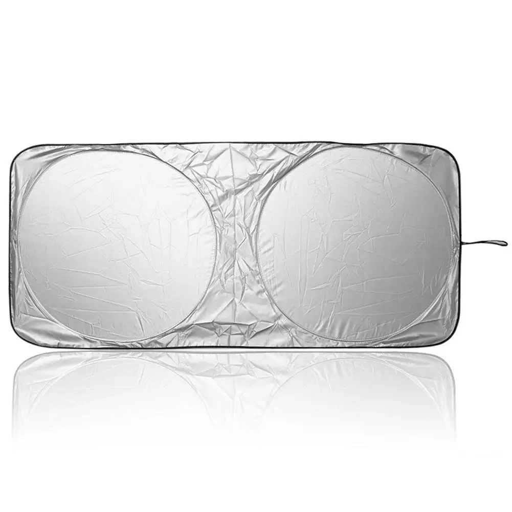 Barato Visera de protección UV Universal para ventana delantera y trasera de coche, parasol para parabrisas, antinieve Ice XyNboYr3D