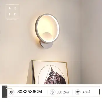 

LED Wall Lamp Bedside Lamp Wall Light Outdoor Home Corridor Aisle Lights Acrylic Light-Up Durable