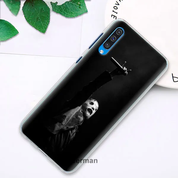 08 Slipknot рок телефонные чехлы для samsung Galaxy A10 A20e A30 A40 A50 A60 A70 A80 A6 A8+ A7 A9 жесткий чехол из поликарбоната - Цвет: 08