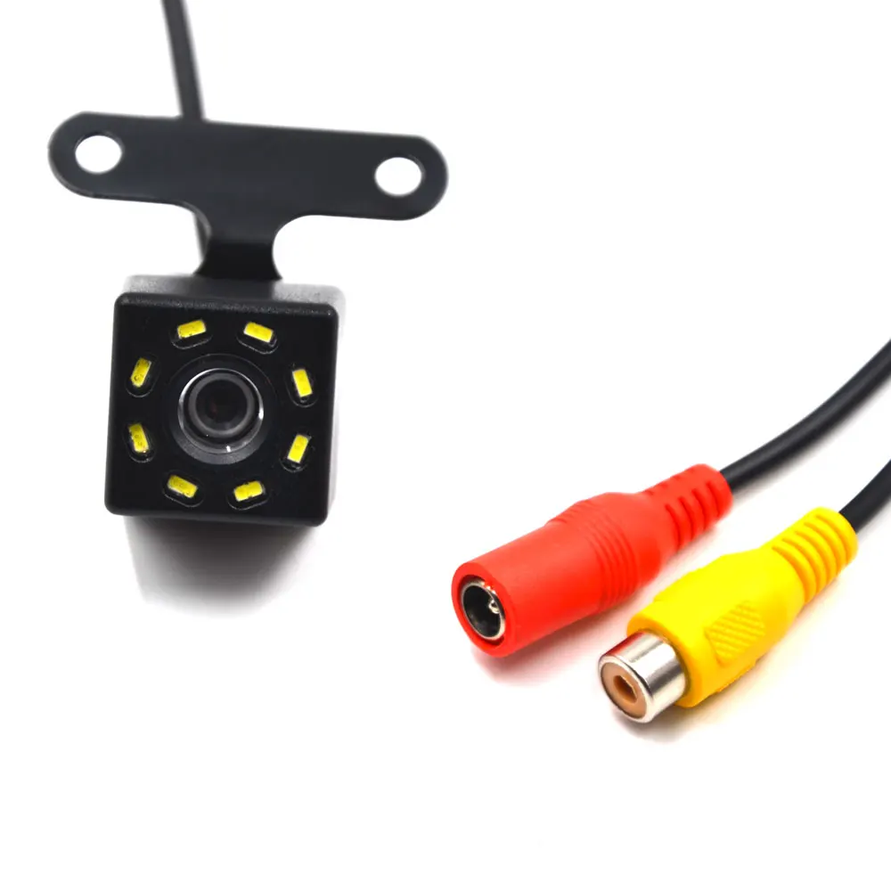 

Car Back Camera Rear View Camera Hidden Reverse Cameras for Car Dvr Mirror Recorders 4 Led Night Vision HD CDD Lens 2.5mm Jack