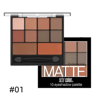 

Full Matte Eye Shadow Palette Pan Pumpkin Smoky Eye Shadow Makeup Shimmer Pigment Waterproof Cosmetic Eyeshadow Pallete #122