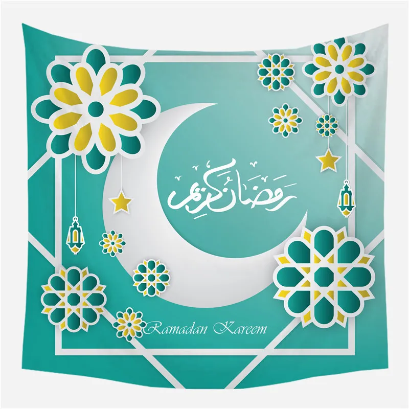 Настенный Гобелен Fuwatacchi Ramadan, символ Луны, одеяло, полотенце для пляжа путешествий, этническое украшение для дома, гобелены, Новинка