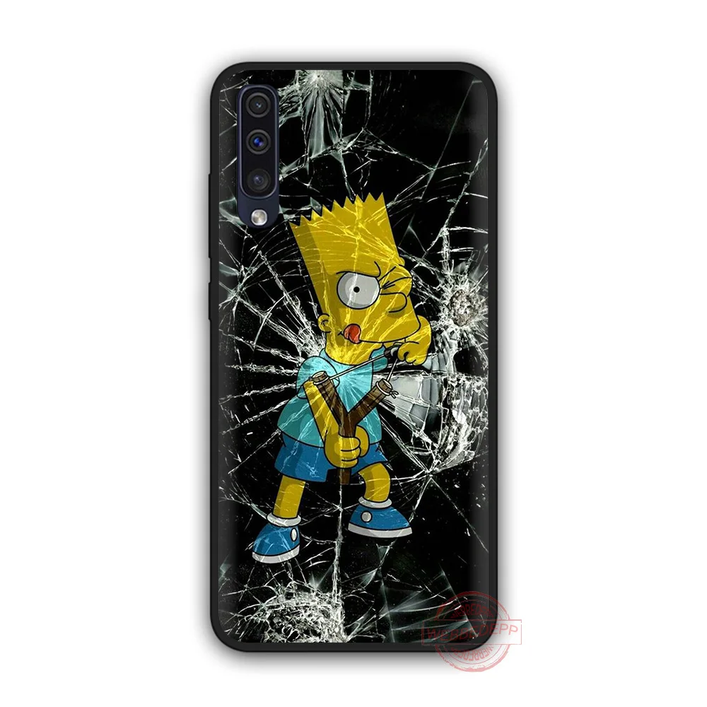 3 WEBBEDEPP Симпсон мягкий чехол для samsung A3 для детей 5, 6, 7, 8, 9, J6 A10 A20 A30 A40 A50 A60 A70 S M10 M20 M30 M40 - Цвет: 3