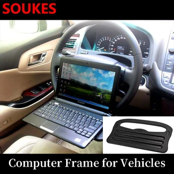 

Portable Travel Car teering wheel Computer Bracket For Ford Focus 2 3 VW Passat B6 B5 B7 B8 Touran Toyota Avensis Mazda 3 CX-5