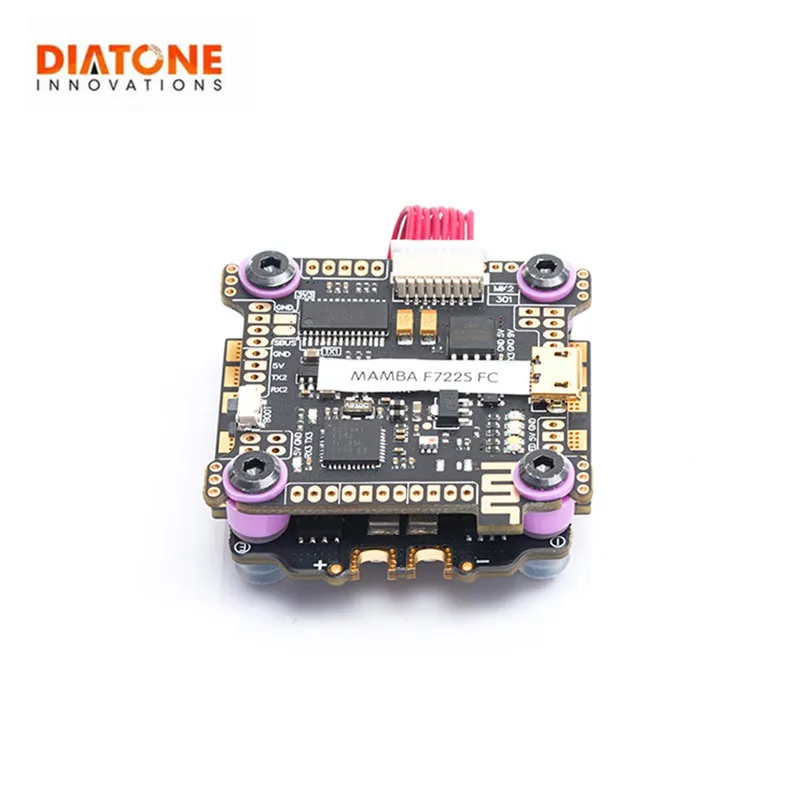 Контроллер полета Diatone MAMBA F722S OSD& F50PRO 50A 3-6S Dshot1200 FPV Racing бесщеточный ESC для радиоуправляемого дрона