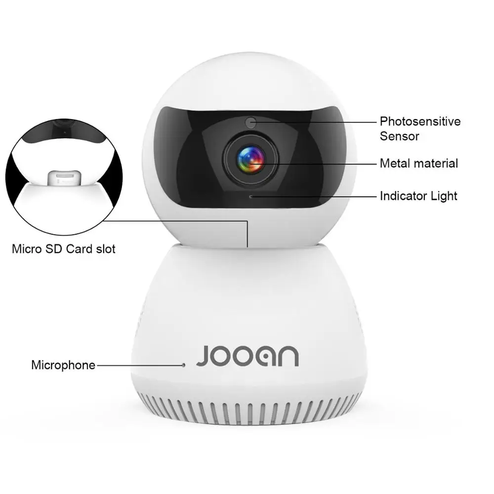 Беспроводная ip камера JOOAN 1080p наблюдения Wifi CCTV детский монитор двусторонний