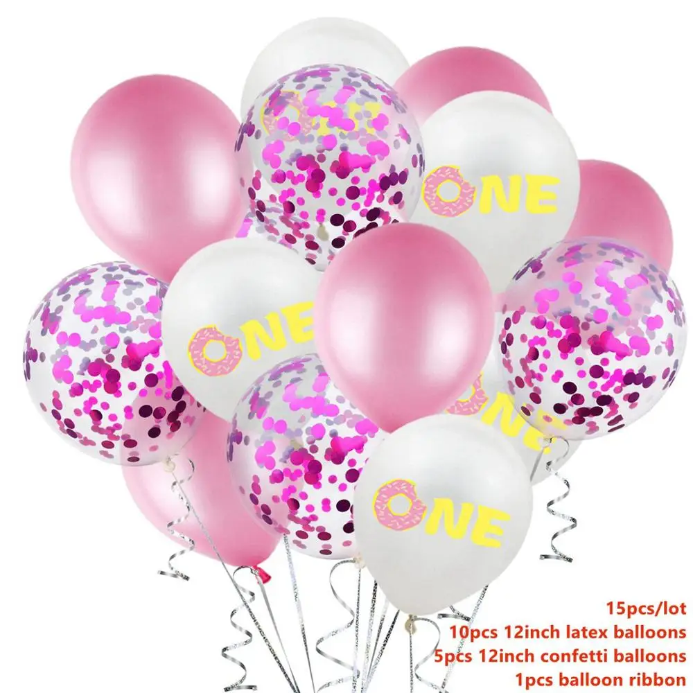 Donut Balloons 3 Taoup PU Мягкий кремовый пончик мягкими пончиками вечерние украшения для вечеринки по случаю Дня Рождения наборы; детский душ Декор искусственный хлеб игрушки в виде угощений DIY - Цвет: Donut Balloons 3