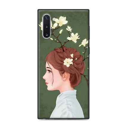 Чехол для samsung Note 10, чехлы Note10, чехол Note 10+ с рисунком, противоударный Note10+ Защитные колпаки для Galaxy Note10 plus pro, чехол - Color: A7