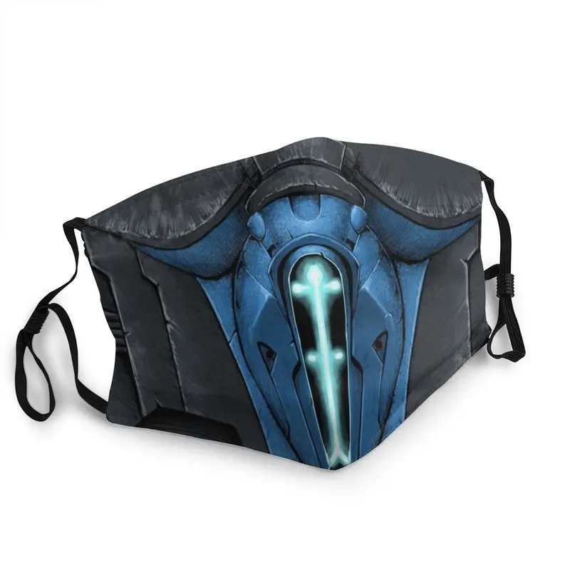 Маска-респиратор Mortal Kombat Sub-Zero унисекс защита от пыли | Аксессуары для одежды