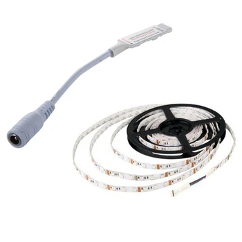 

Controller RF Remote and Dimmer for RGB LED Strip DC 5-24V with 5M 5050 SMD 300 LED Strip Light Chain 12V DC RGB