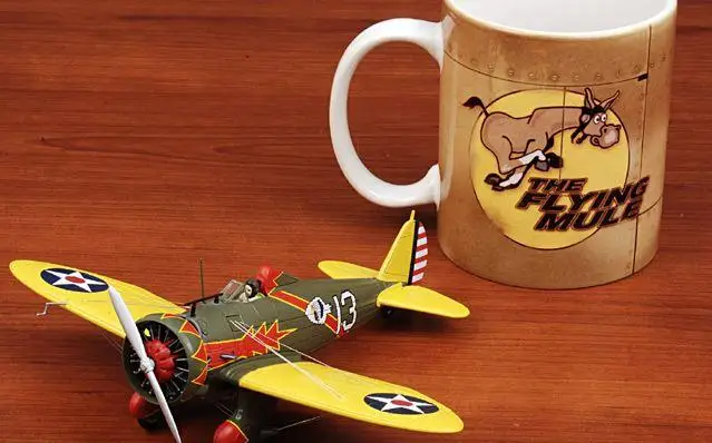 HOBBY MASTER Boeing P-26A Peashooter USAAC 94th PS Selfridge Field MI 1935 1/48 diecast plane model aircraft