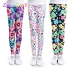 Girls Leggings Printing Flower Legging Infantil Para Menina Toddler Classic Leggings 2-14y Baby Girl Pencil Pants Kids Trousers ► Photo 1/6