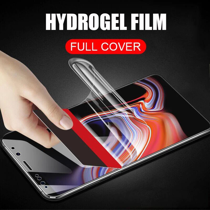 Full Protective Screen Hydrogel Film On The For Samsung Galaxy S6 S7 Edge S8 S9 Plus Note 8 9