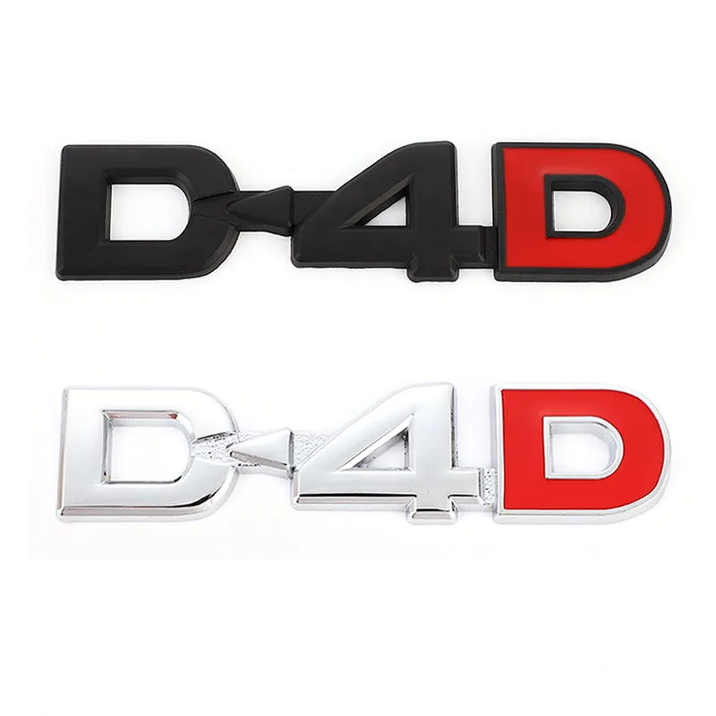 D4D D-4D логотип автомобиля Стикеры эмблема значок наклейка для Защитные чехлы