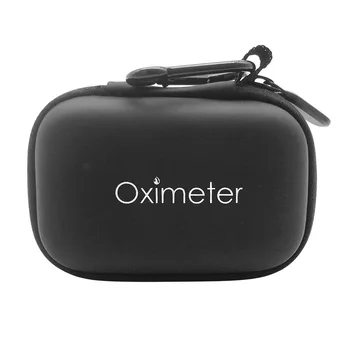 

Portable Finger Pulse Oximeter Protecive Case Bag Protective Zipper Carrying Box for Fingertip Pulse Oximeter Storage Bag Case