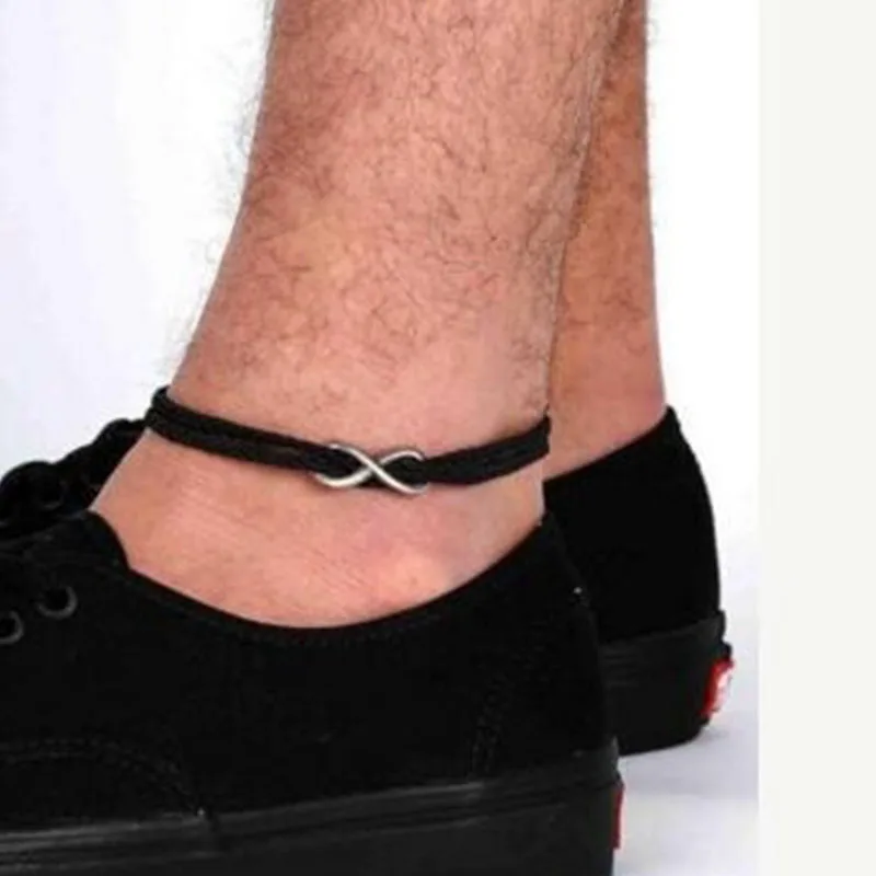Silver Anklet Bracelet Ankle Chains Beads Anklet Fashion Accessories