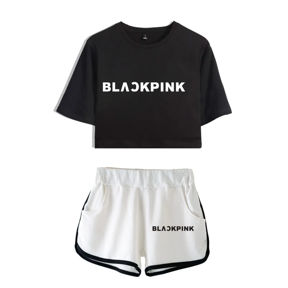 black pink tracksuit