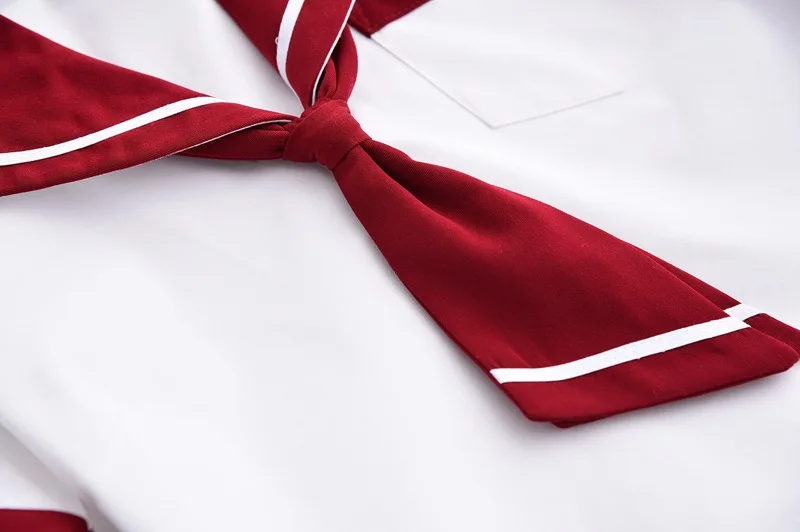 Ортодоксальная девушка короткий рукав; моряк костюм Kansai куртка Япония JK школьная форма в студенческом стиле униформа для студентов Uniforme костюм ткань