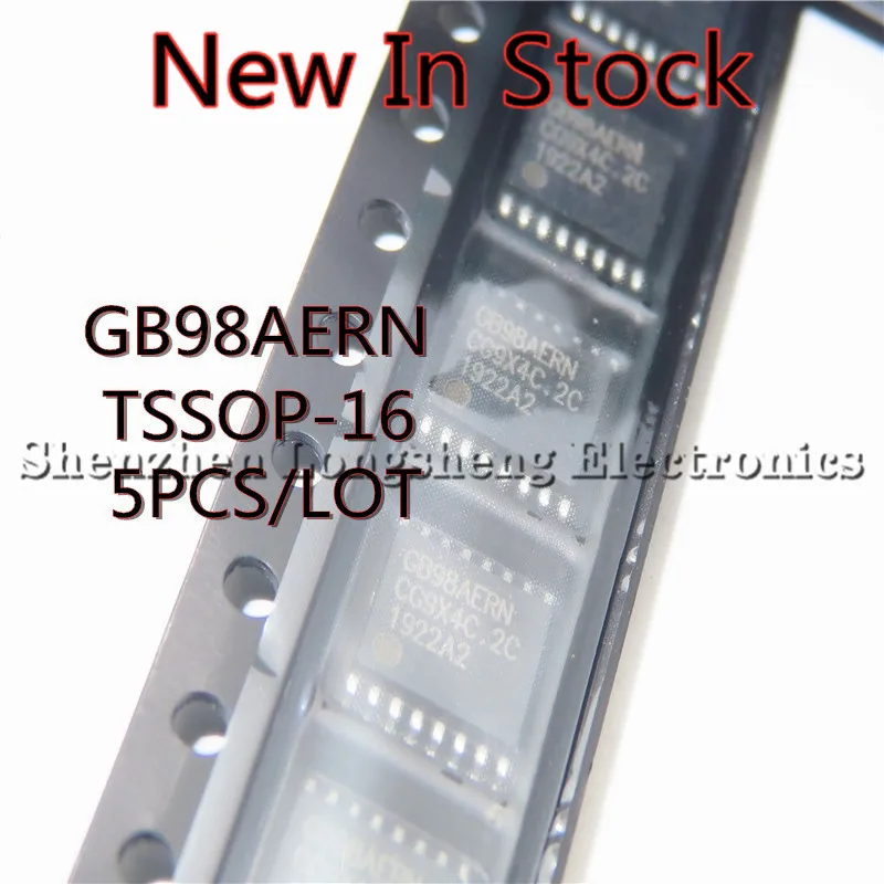 

5PCS/LOT GB98AERN GB98AERN-A2-0-TR GB98 power IC chip integrated patch TSSOP-16 New In Stock Original