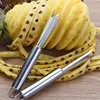 Pineapple Knife  Pineapple Peeler Pineapple Shovel Stainless Steel Fruit Tools Pineapple Fork Non-slip Handle Portable 1 PC ► Photo 3/6