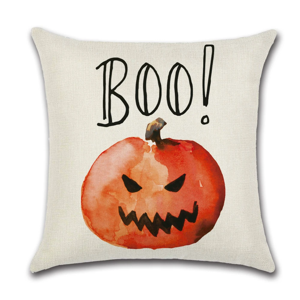 Trick Or Treat/тыквенный принт Happy halloen Throw наволочка Подушка Обложка для домашние украшения для Хэллоуина