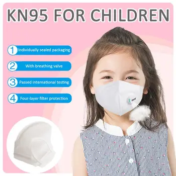 

Primary school baby mask anti-fog pm2.5 personal protection mask single pack with breathing valve mask protection face