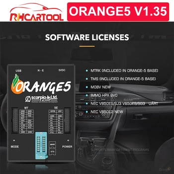 

OBD2 Car accessories OEM Orange5 Professional Programming Device With Full Packet Hardware + Enhanced Function Software orange 5