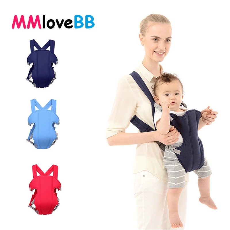 MMloveBB Рюкзак-кенгуру для ребенка, эргономичный рюкзак-кенгуру для переноски ребенка, дышащий слинг, регулируемый комфортный младенческий Хипсит
