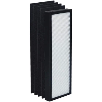 

FLT4825 True HEPA Air Purifier Replacement Filter B,Activated Carbon Pre Filters for Germ Guardian AC4300,5 Pack
