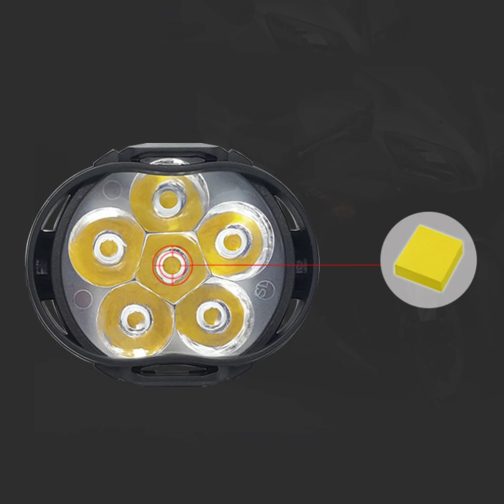 

Motorcycle Spot Fog LED Light Headlight Front Head Lamp 9~85V 5000K Accessories